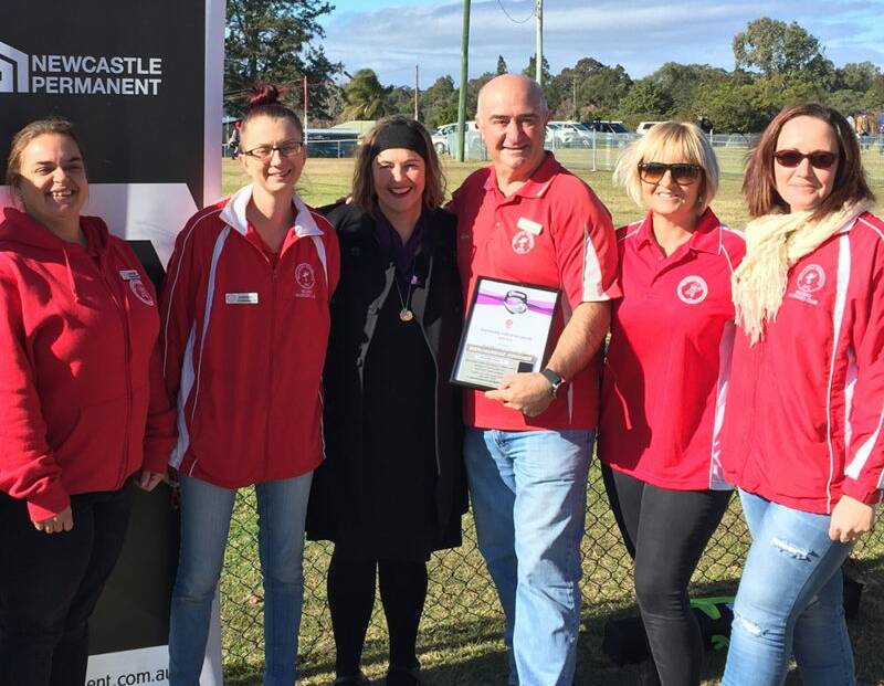 ACKNOWLEDGEMENT: Bellbird JFC was rewarded for its efforts by being named club of the month. 