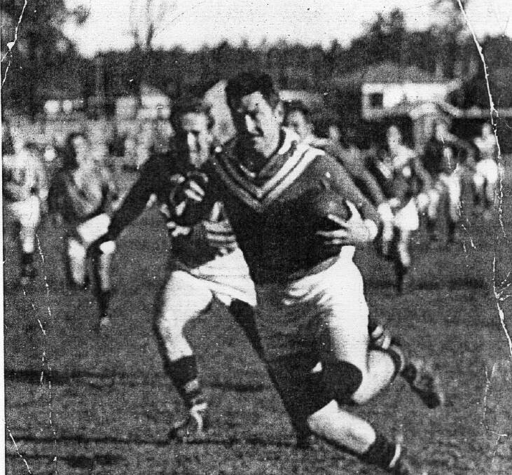 GREAT CLUBMAN: Arthur Bevan played 195 games for the Kurri Kurri Rugby League Club from 1950 to 1963, including 124 in first grade.