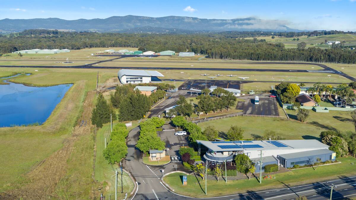 GROWTH: An aerial view of Cessnock Airport, which is set to undergo an $8.8 million upgrade. Picture: supplied