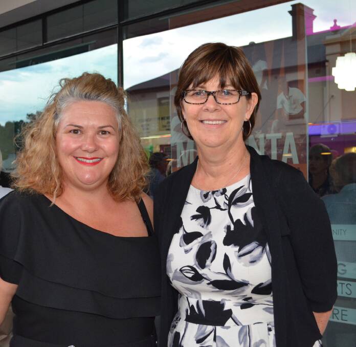 FANTASTIC EVENING: Paterson MP Meryl Swanson and chief-of-staff Kim Smith at the Cessnock Performing Arts Centre season launch on February 9.