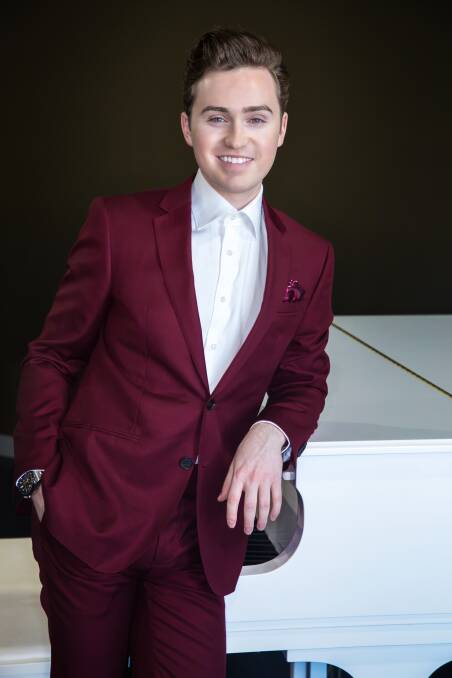 TALENT: Harrison Craig will bring his Elton John Love Songs - The Piano Sessions tour to Cessnock Performing Arts Centre on Friday, October 18.