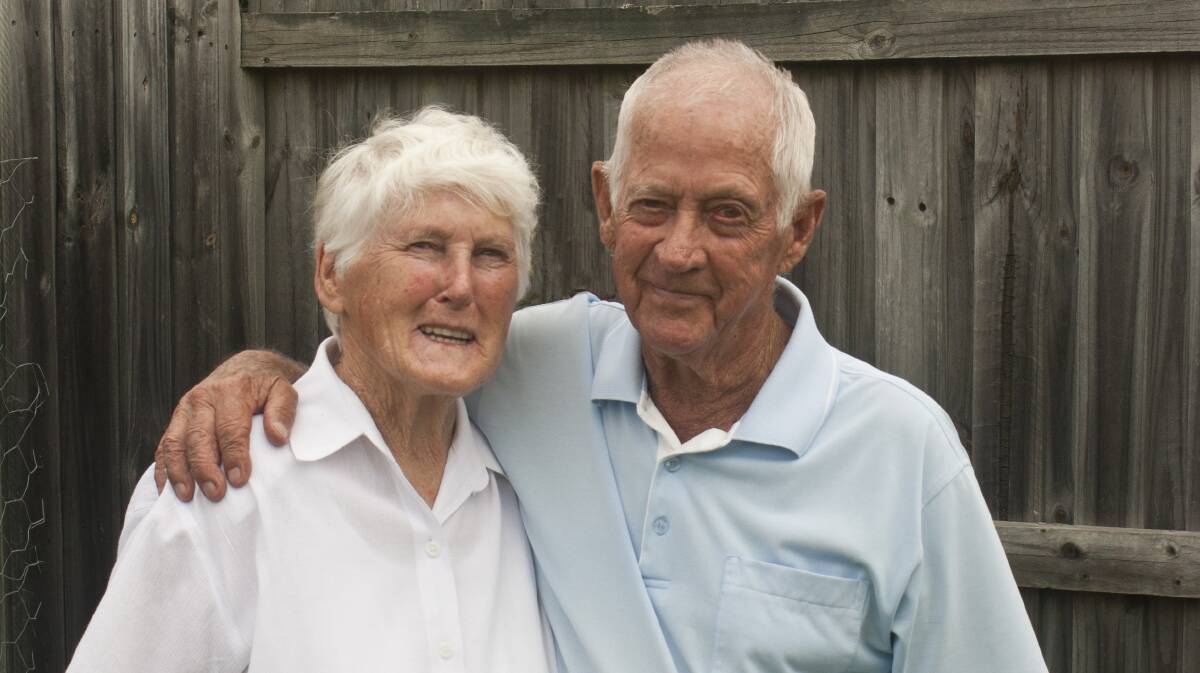 DIAMOND ANNIVERSARY: Elaine and Len Jarrett celebrated 60 years of marriage on February 9. Picture: supplied