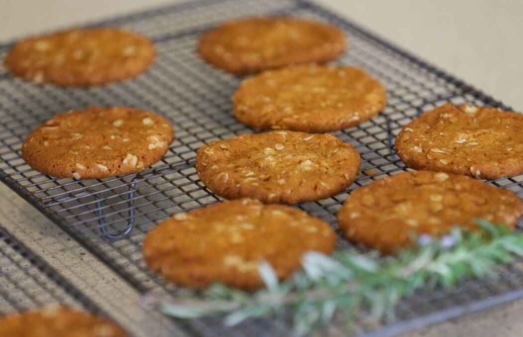 TRADITIONAL: Nana Ling's Anzac biscuits (or 'brandy snaps', as she called them) did not include coconut. Picture: Jonathan Carroll