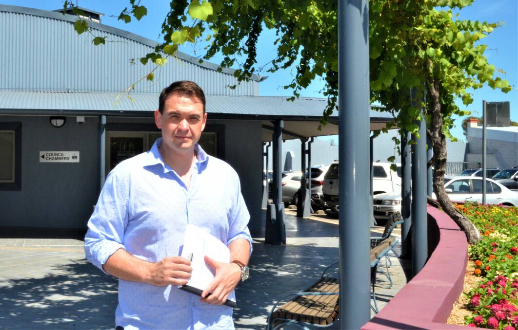 PRODUCTIVE: Labor councillor Anthony Burke supports Cessnock City Council's move to monthly meetings.