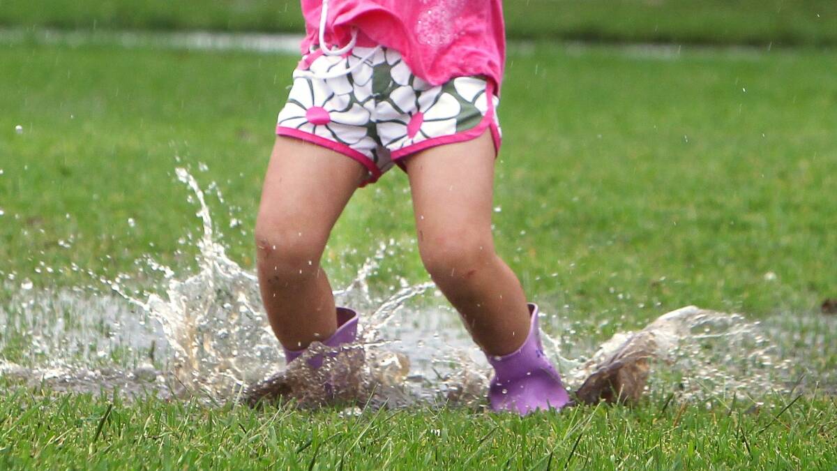 SPLASH: Possible showers are predicted in Cessnock for Wednesday to Saturday this week.