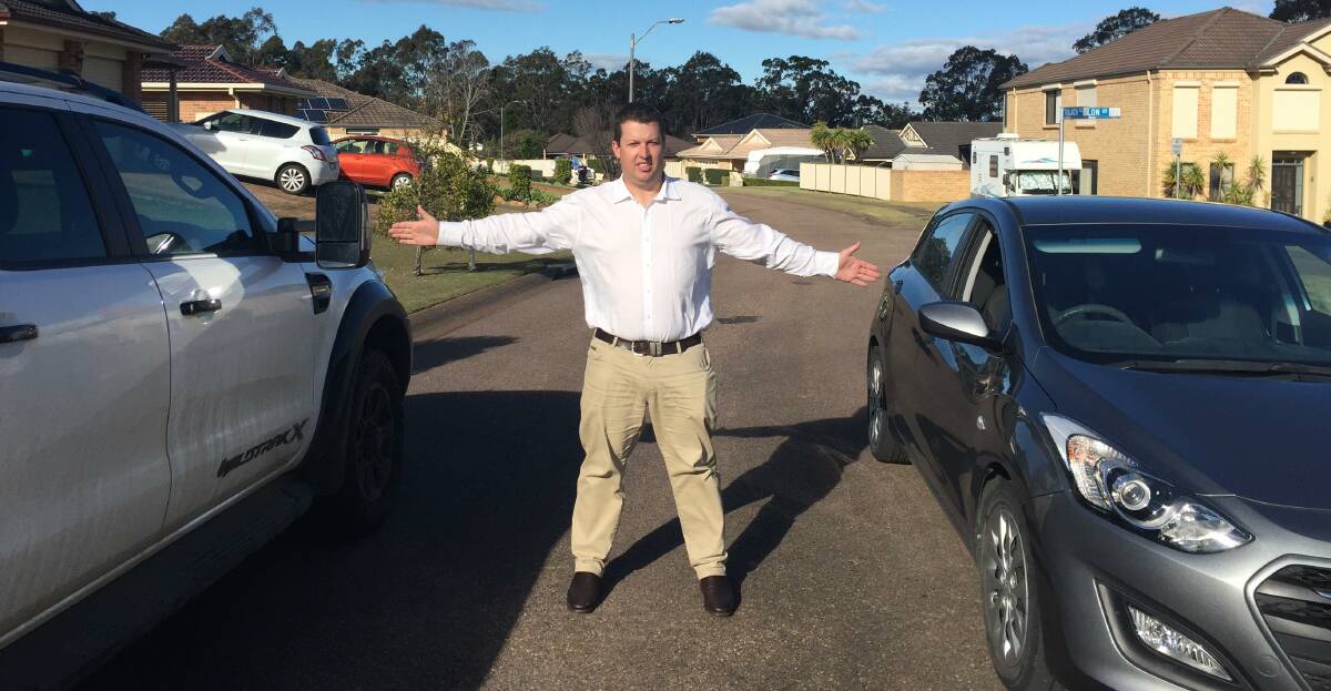 PLEA FOR LEEWAY: Councillor Jay Suvaal wants to see the NSW parking rules, which prevent vehicles from parking on nature strips, reviewed.