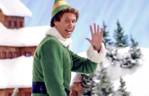 FAMILY FAVOURITE: Elf, starring Will Ferrell (above) will be screened at Huntlee's Christmas Cinema this Friday night.