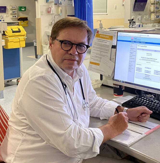 CALL TO ARMS: Cessnock Hospital Medical Staff Council chairman Dr Ken Dobler has asked all local general practitioners to help to keep the emergency department running if the need should arise during the COVID-19 crisis.