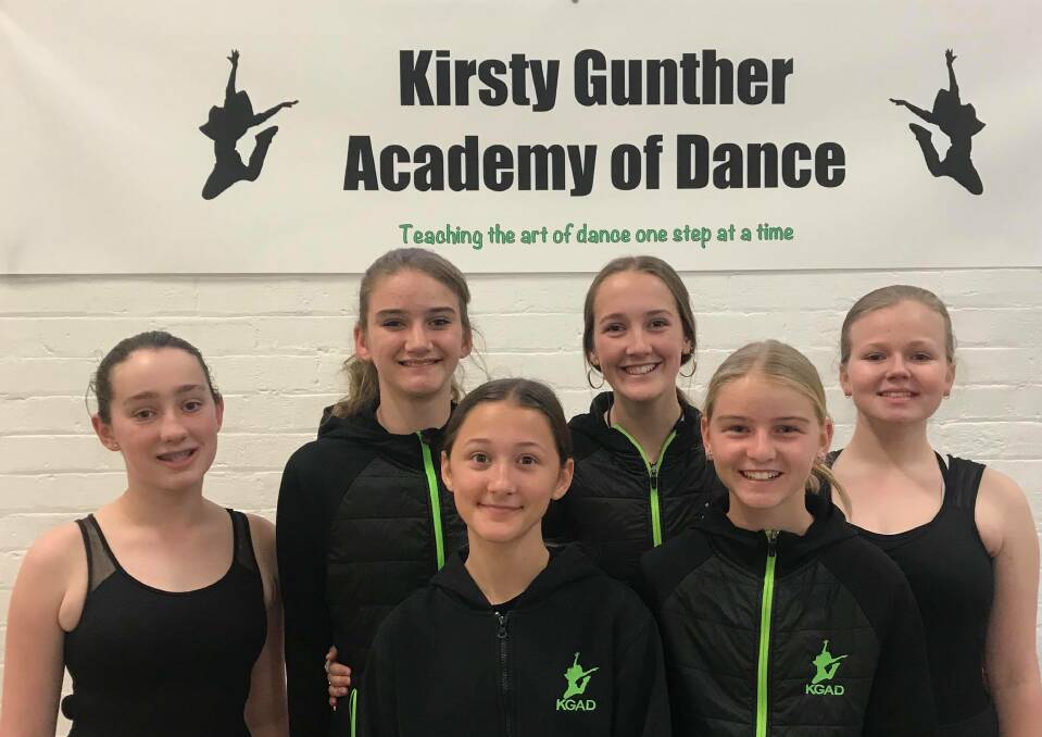 EXPERIENCE: Some of the students from Kirsty Gunther Academy of Dance who will perform with Echoes of Pink Floyd at Cessnock Performing Arts Centre this Saturday night.