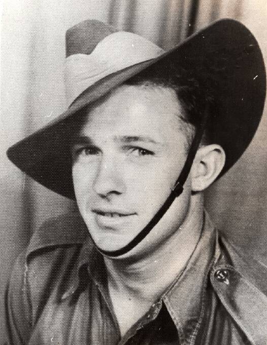An unknown soldier from Greta Army Camp in the 1940s. Picture: Cessnock City Library