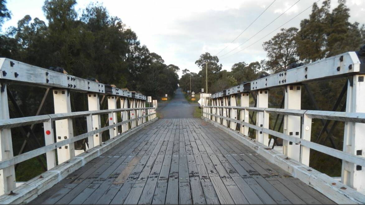 HISTORIC: Gillies Bridge on Wilderness Road, Lovedale is one of eight remaining de Burgh truss bridges in Australia.