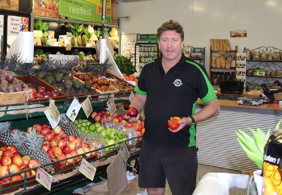 FOCUS ON HEALTH: Michael Jenness of Wollombi Road Providore, a well-known health-related business in Cessnock.