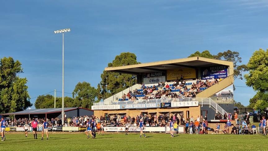 DAY FOR IT: Saturday's clash was the Bulldogs' first home game this season. Picture: Amanda Hafey