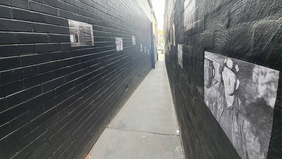 INITIATIVE: Cessnock Chamber of Commerce was a recipient of last year's Dollar for Dollar grants scheme, which it used towards its laneway project (pictured). 