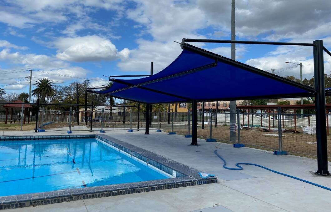 PROGRESS: Work on the Cessnock Pool splash pad is underway, but has been delayed due to COVID-19.
