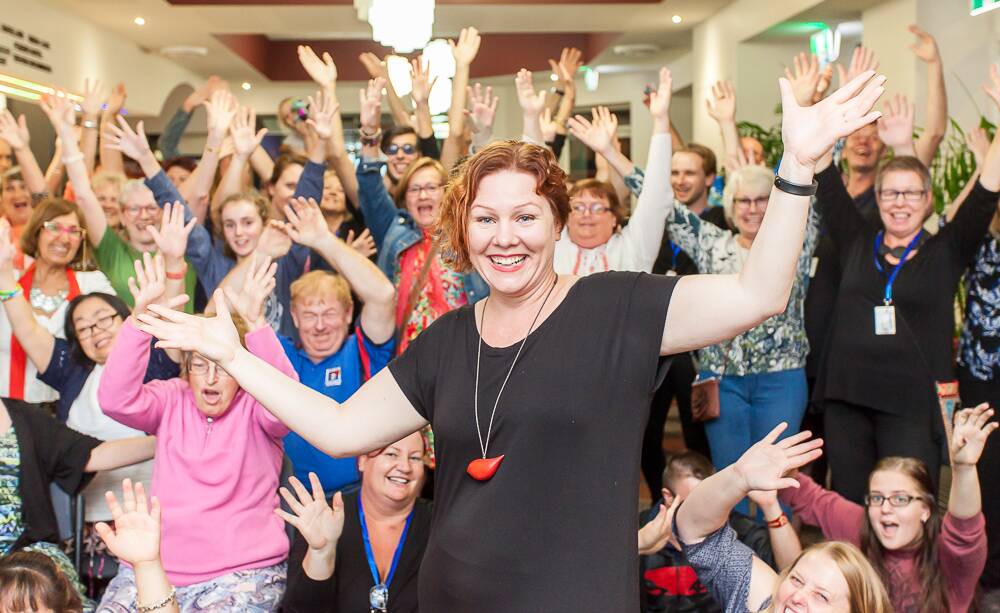 SINGALONG: Emmie Hallett of Wild Learning is excited about the Cessnock Sings Youth Week special event at CYCOS on Wednesday, April 18. Picture: Nicole Spears