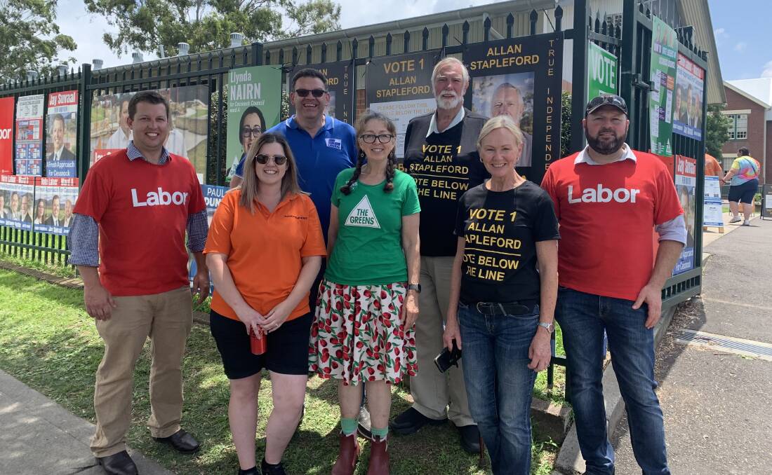 Photos from election day in Cessnock