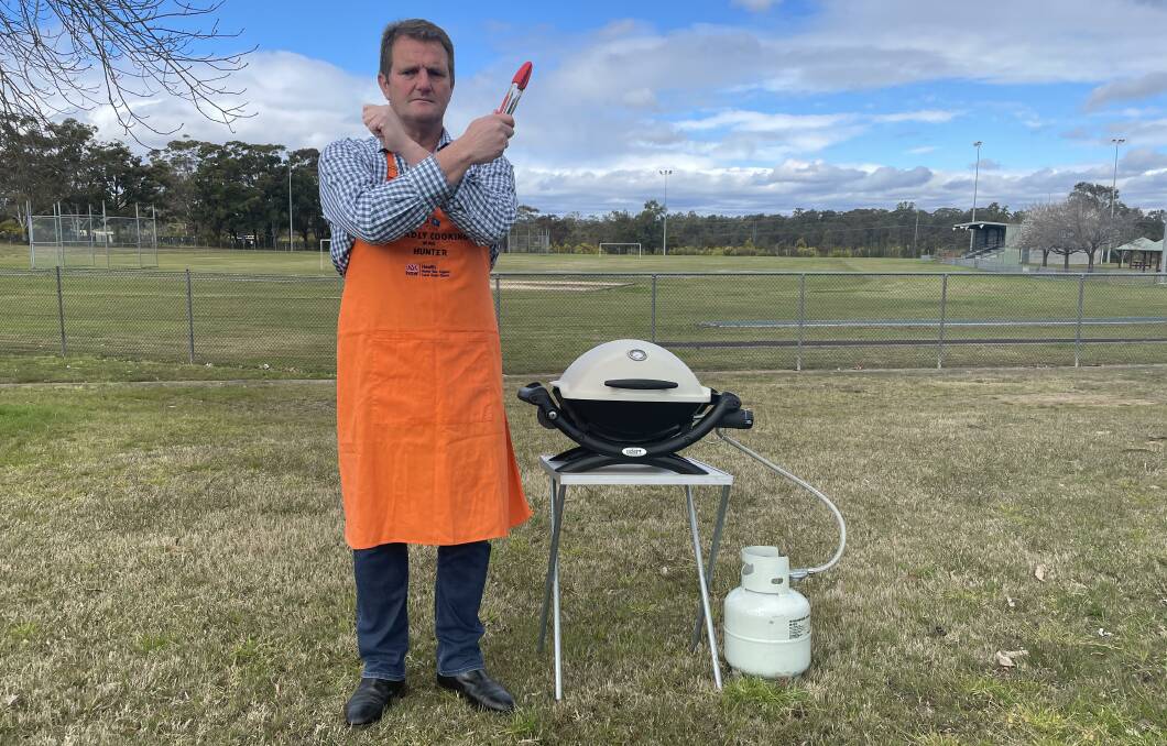 Member for Cessnock Clayton Barr in the vicinity of Turner Park, one of the locations where he will no longer be hosting his community 'Barr-BQs'. Picture by Krystal Sellars.