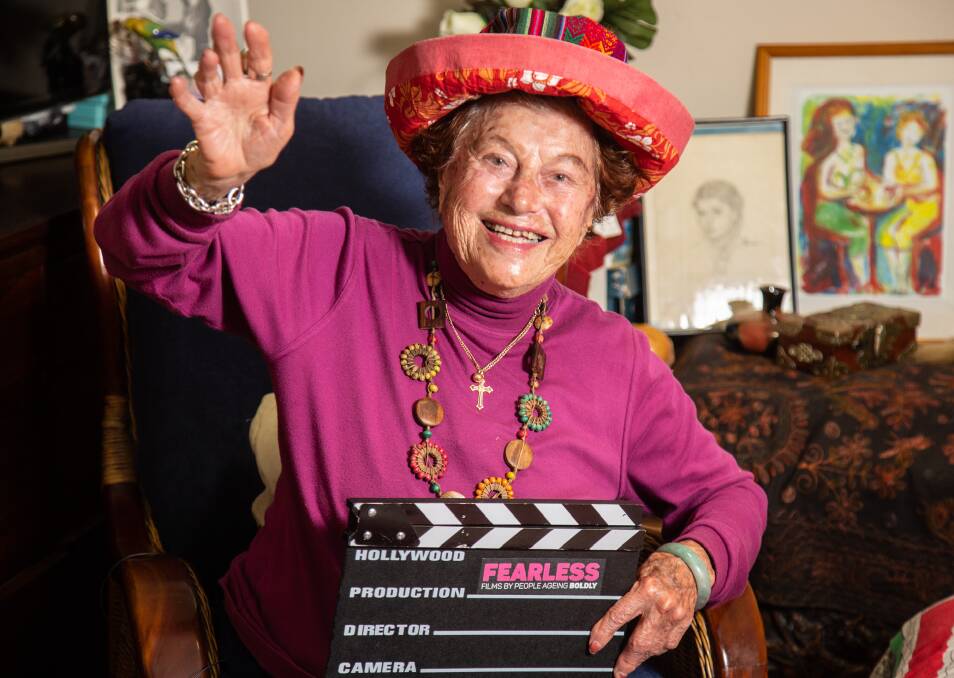 CRUSADER: Nina Milenko Marzi, 97, features in 'Fearless'.