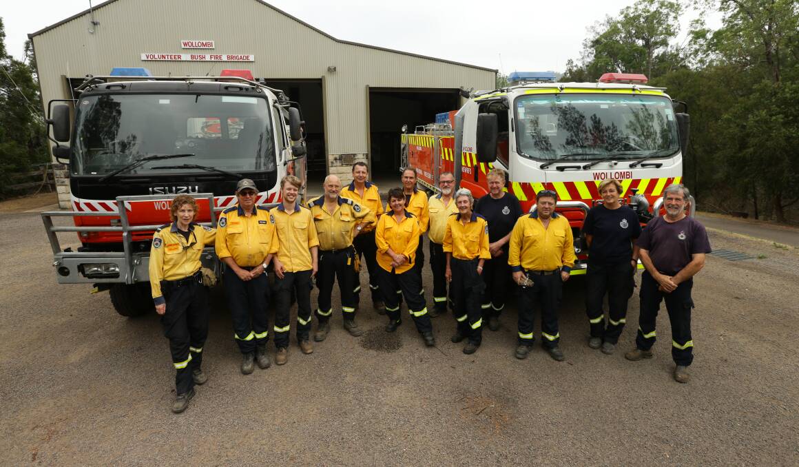 Wollombi Rural Fire Brigade. Pictures: Jonathan Carroll