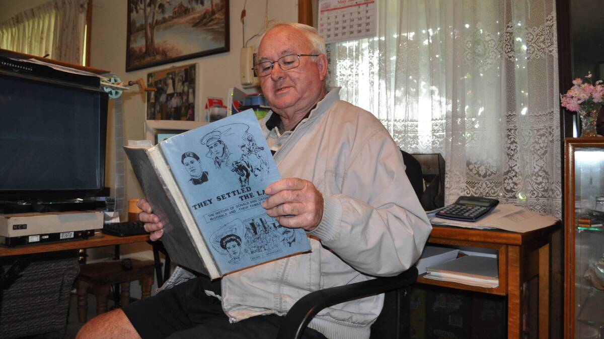 WEALTH OF KNOWLEDGE: Brian Andrews, pictured at his Kurri Kurri home in 2009, after he was named on the Queen's Birthday honours list. Picture: Krystal Sellars