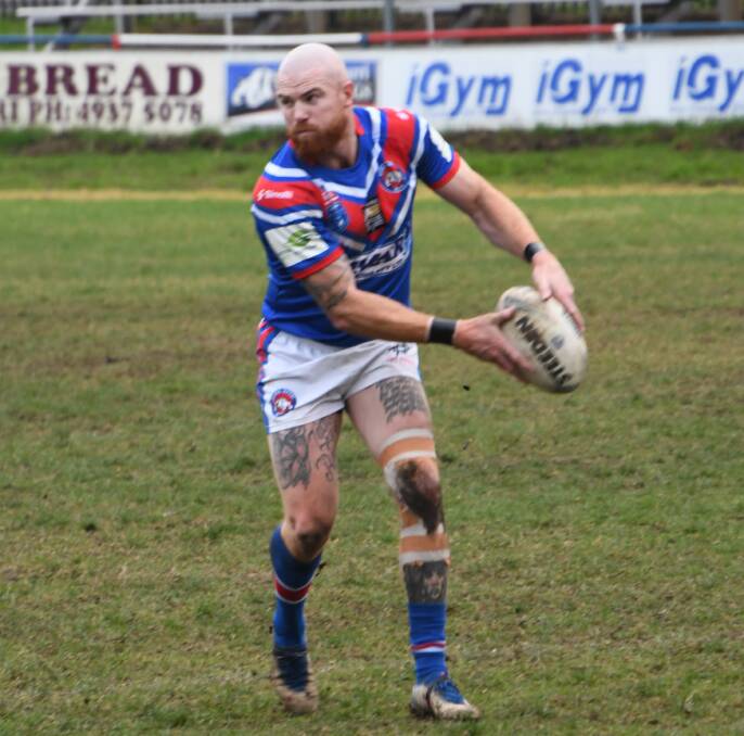 FAVOURITE SON: Mitch Cullen played his 150th first grade game for Kurri Kurri on Saturday.
