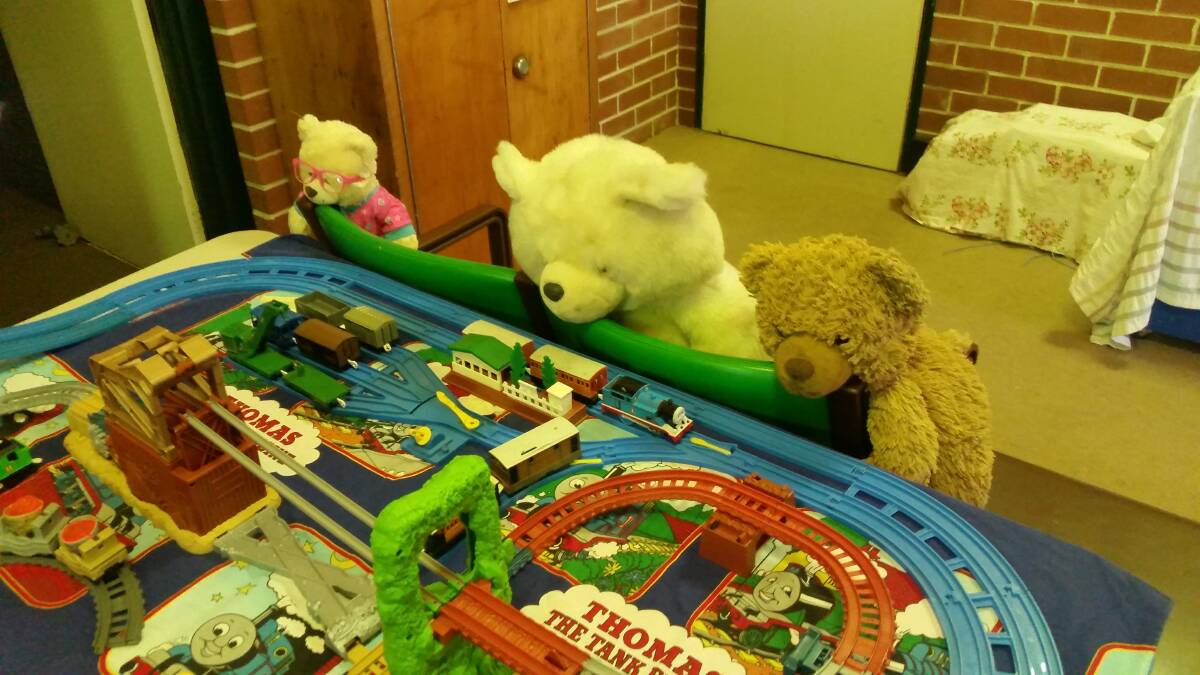 FUN FOR ALL: Some teddy bears visited the Thomas display at a previous Family Fun Fest at Richmond Vale Railway Museum. This year's fun fest will take place on September 26 and 27.
