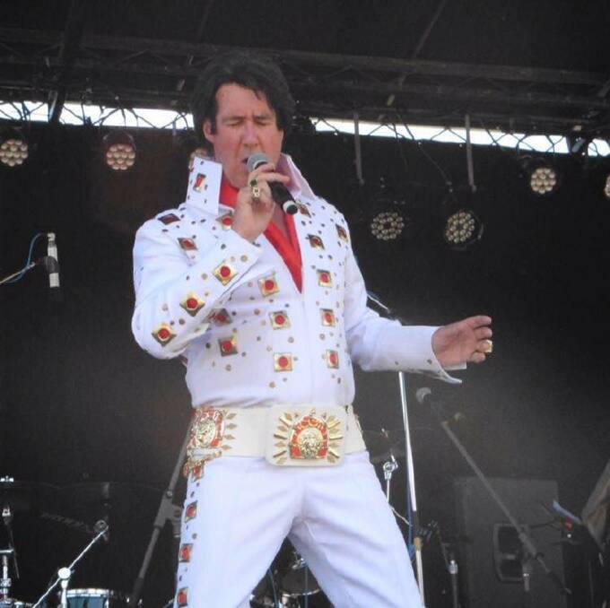 TALENT: Wayne Cooper plays Elvis Presley, Neil Diamond and Roy Orbison in the Heaven and Earth Legends show, at East Cessnock Bowling Club this Saturday night.