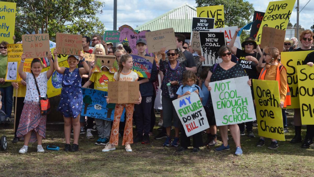 DAY OF ACTION: About 200 people attended the 2019 School Strike 4 Climate in Cessnock. This year's event will be held online on September 25.