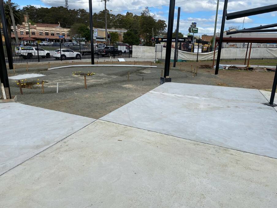 EXCITING ADDITION: The splash pad will include a tipping bucket, slides and sprays on completion.