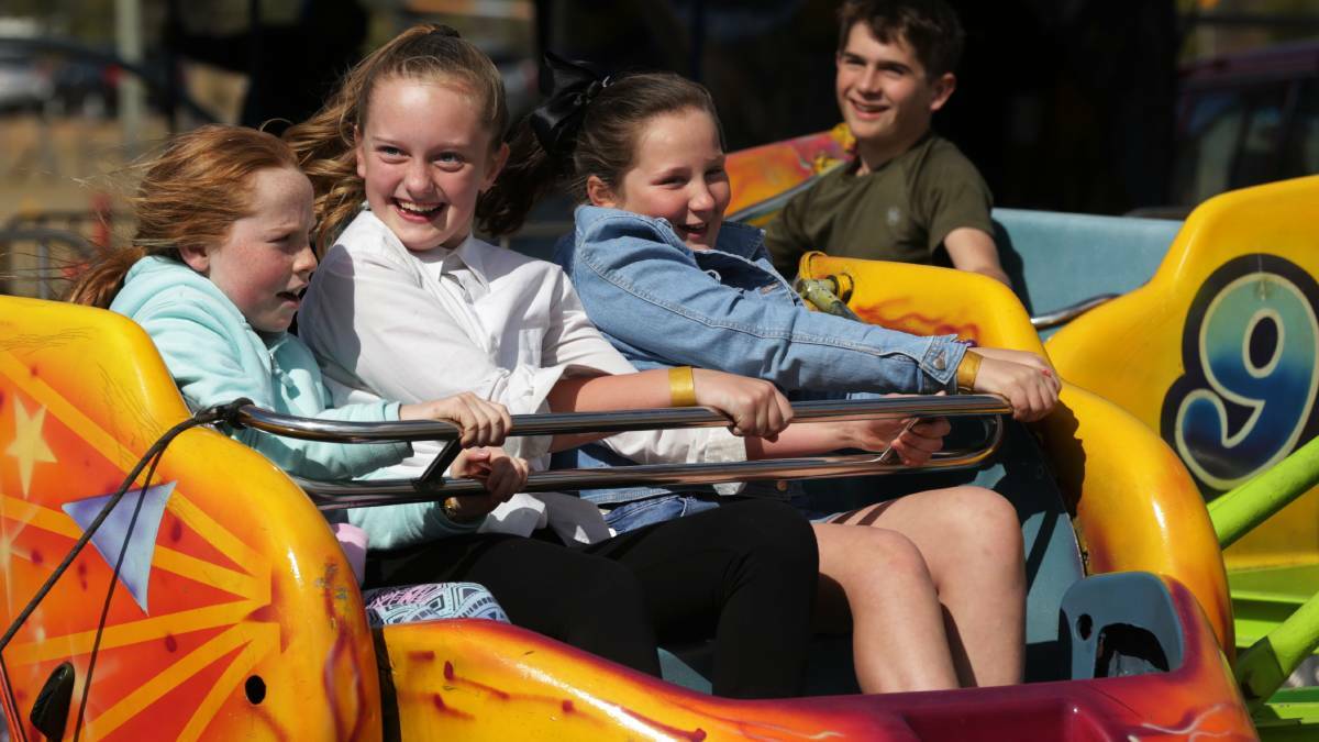 FUN: There will be rides galore, and so much more, at the St Philip's Spring Fair on Saturday. Picture: Simone De Peak