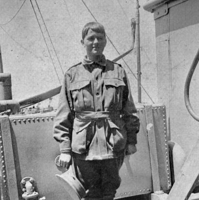 EXTRAORDINARY STORY: Kurri Kurri girl Maud Butler, who dressed as a boy soldier and stowed away on a troop ship in an attempt to fight for her country in World War I. Picture: Australian War Memorial