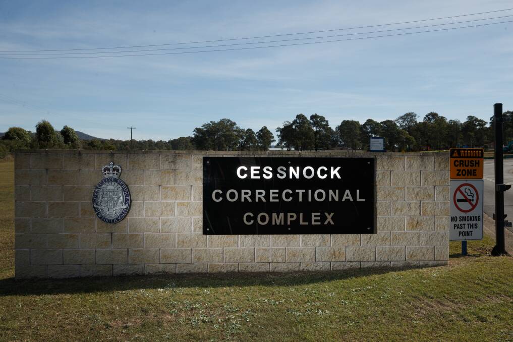 ACCESS: The current entrance to Cessnock Correctional Centre, off Lindsay Street.