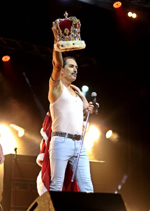 TRIBUTE: Thomas Crane has been performing as Freddie Mercury for 30 years.