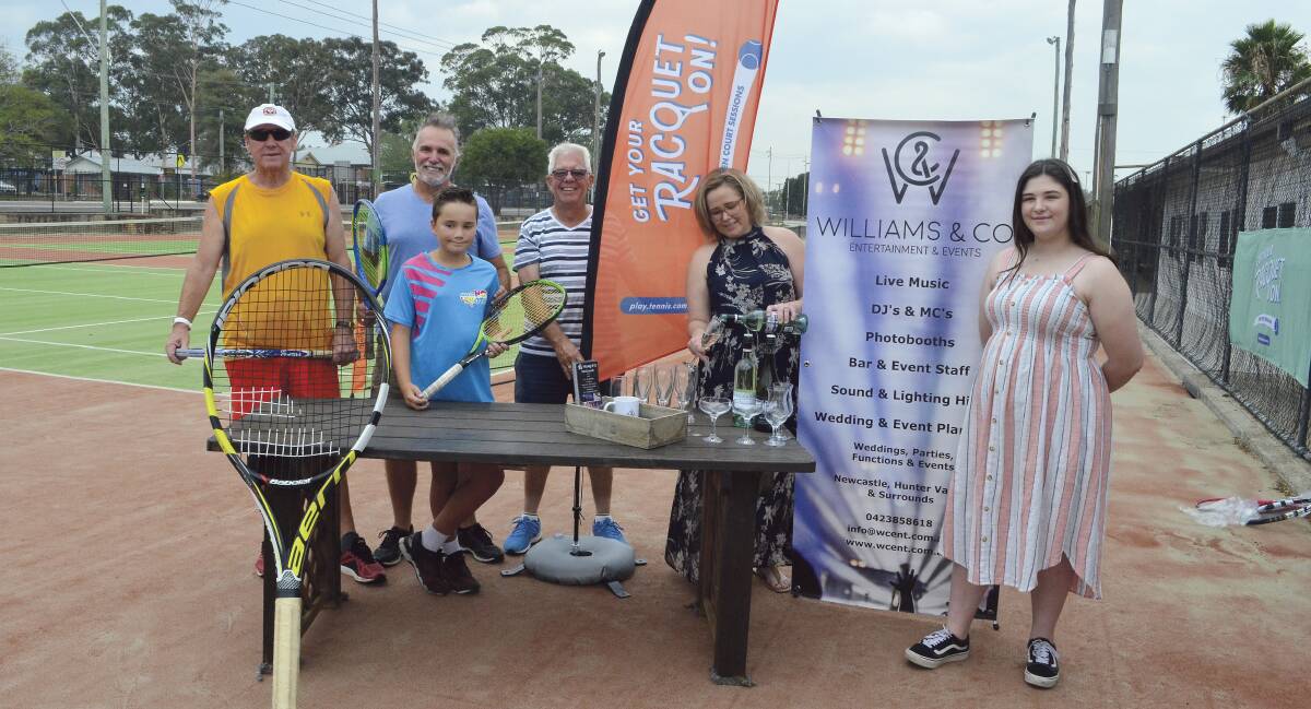 FUN: Cessnock Tennis Club is gearing up for the inaugural Cessnock Slam this Saturday night, with tennis, kids activities, wine tasting and more.
