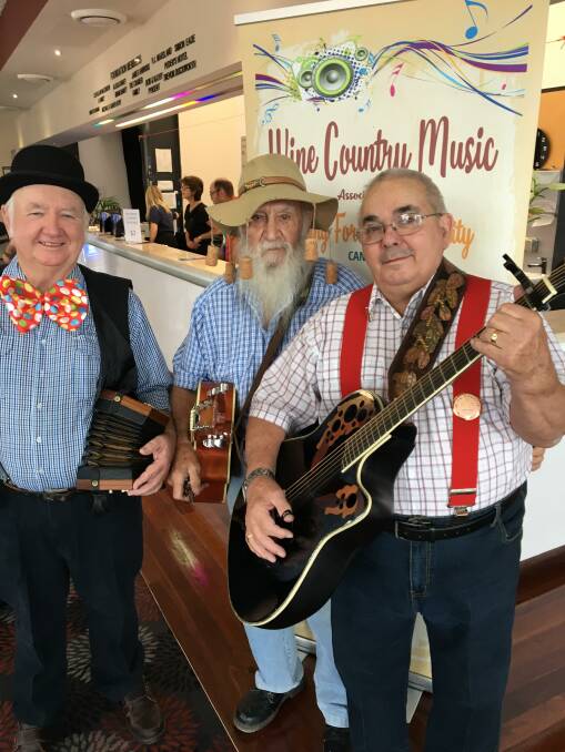 TUNES: Wine Country Music Club members at the 2019 Seniors Festival.