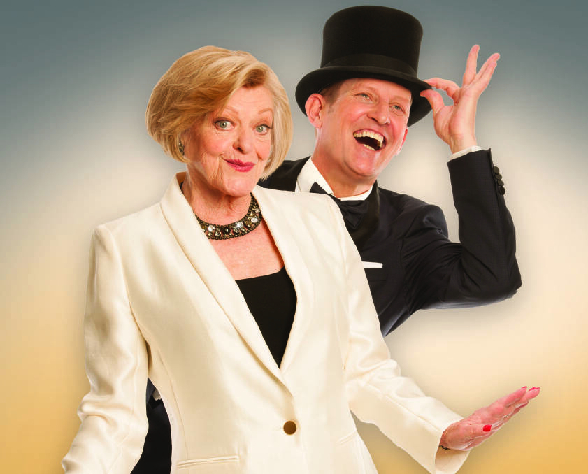 LEGENDS: Nancye Hayes and Todd McKenney will star in 'Bosom Buddies' at Cessnock Performing Arts Centre on Wednesday, April 11.