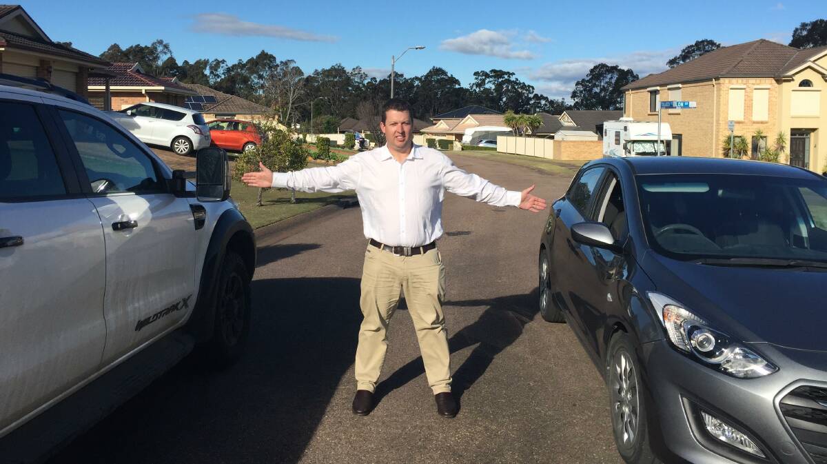 'FRUSTRATION': Cessnock mayor Jay Suvaal is calling for an amendment to the NSW road rules to allow for parking on nature strips where vehicles can safely park without obstructing roads or pedestrian access.