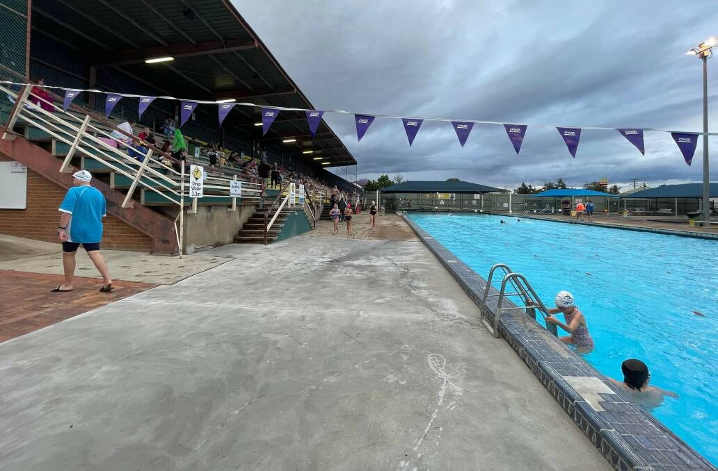 Coalfields United Amateur Swimming Club brings up to 300 people to the pool on Friday nights over the summer. Picture from November 2021, supplied.