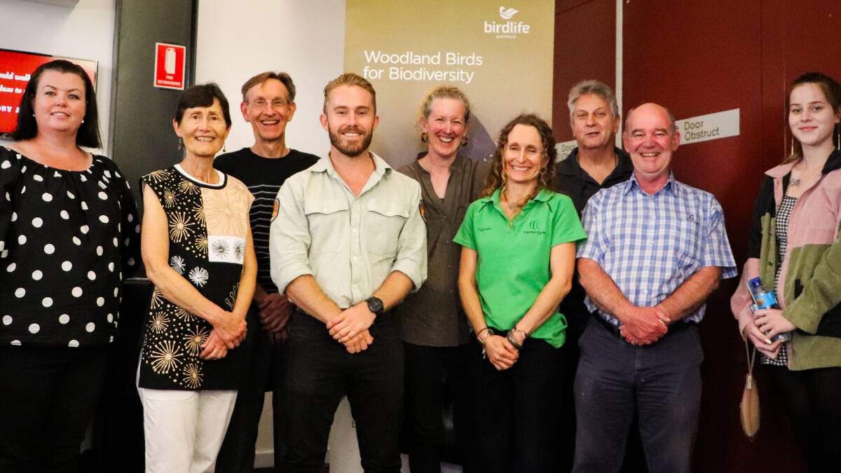 AWARENESS: Our Bushland video participants Ingrid Garland, Margaret Heanes, Roger Yandle, Michael Hourn, Kate Bradshaw, Karinda Stone, Paul Mailath, Paul Quirk and Oakleigh King at the launch.