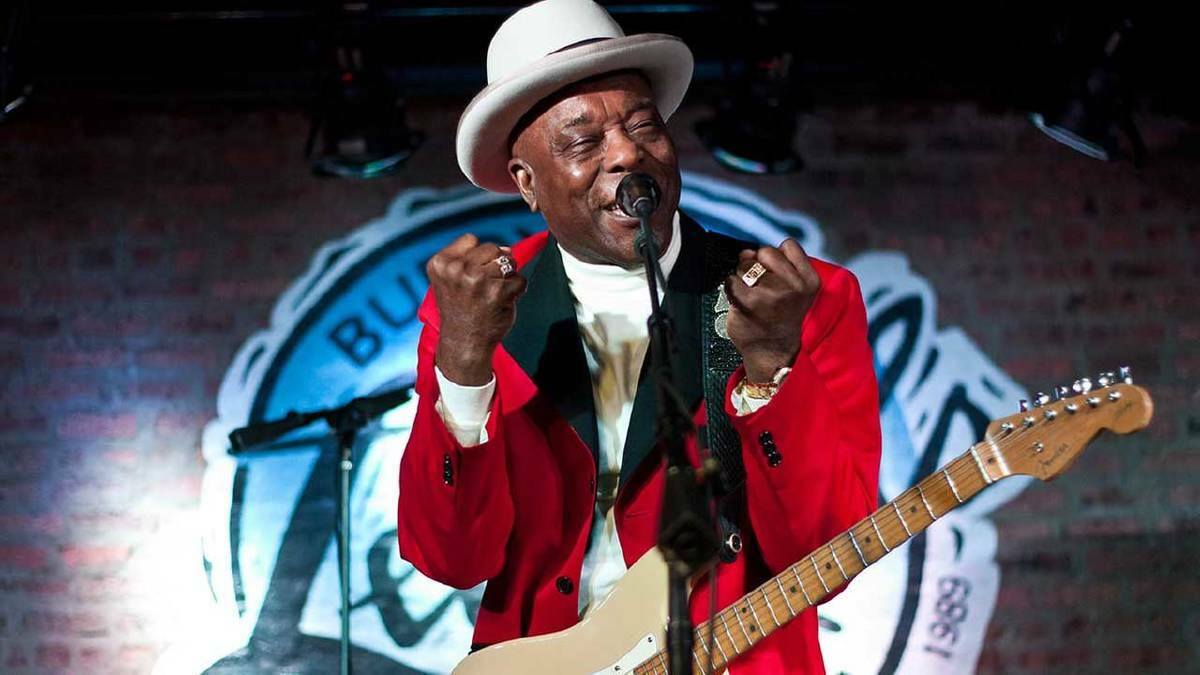 LEGEND: Buddy Guy plays Crossroads Blues in the Vines at Roche Estate on February 10.