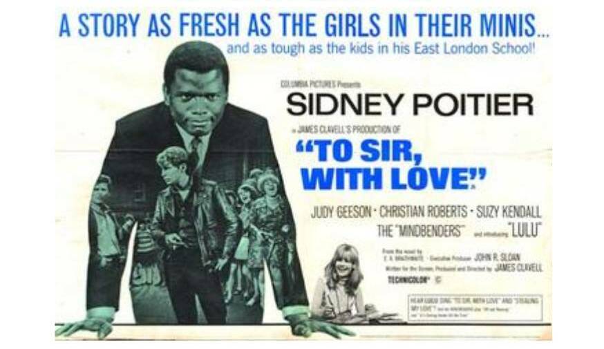 The movie poster for To Sir, With Love.