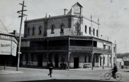 IF THESE WALLS COULD TALK: The Northumberland Hotel operated in Vincent Street, Cessnock, from 1909 to 1979. Picture: Cessnock City Library Local Studies Collection