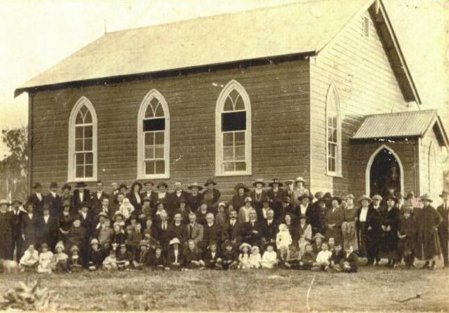 The church on Wollombi Road, West Cessnock opened on August 12, 1922.