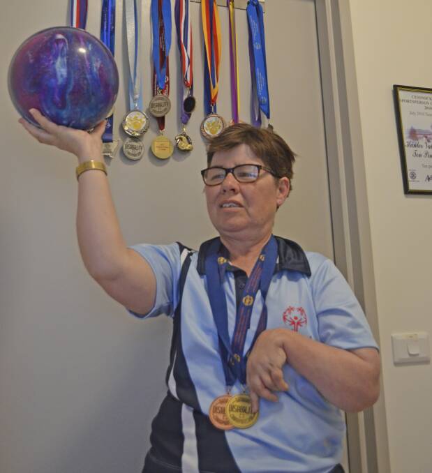 OUTSTANDING ACHIEVEMENT: Cessnock ten pin bowler Mary Marks will represent Australia at the Special Olympics World Summer Games in Abu Dhabi in March 2019. Picture: Krystal Sellars