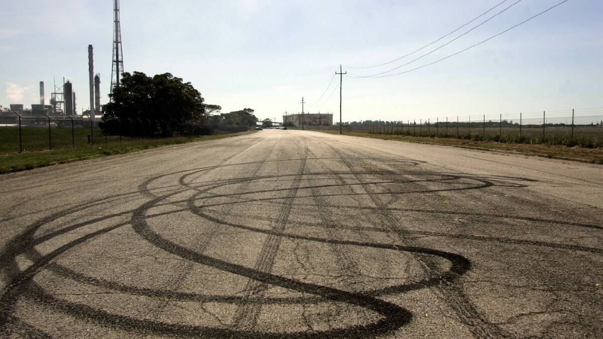 FED UP: Tyre marks and the roar of burnouts are a continuing problem for many Cessnock residents.