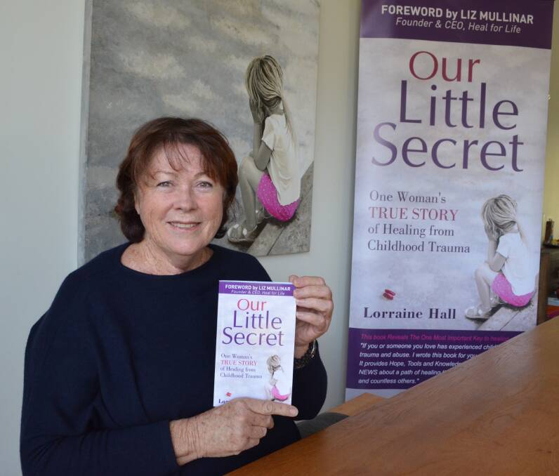 HELP WITH HEALING: Hunter Valley author and artist Lorraine Hall has written a memoir with the aim to help other survivors of child abuse. Picture: Krystal Sellars