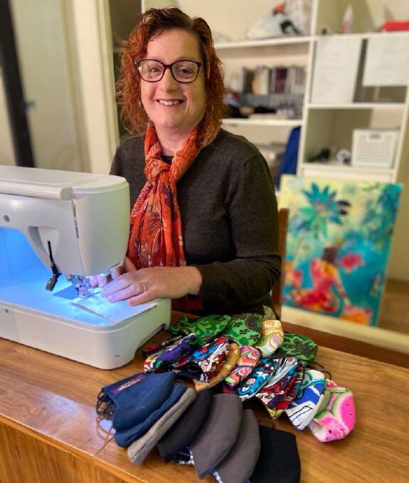SEW YOUR OWN: Suzanne Schroder will run mask-sewing lessons at Wild Learning in West Cessnock.