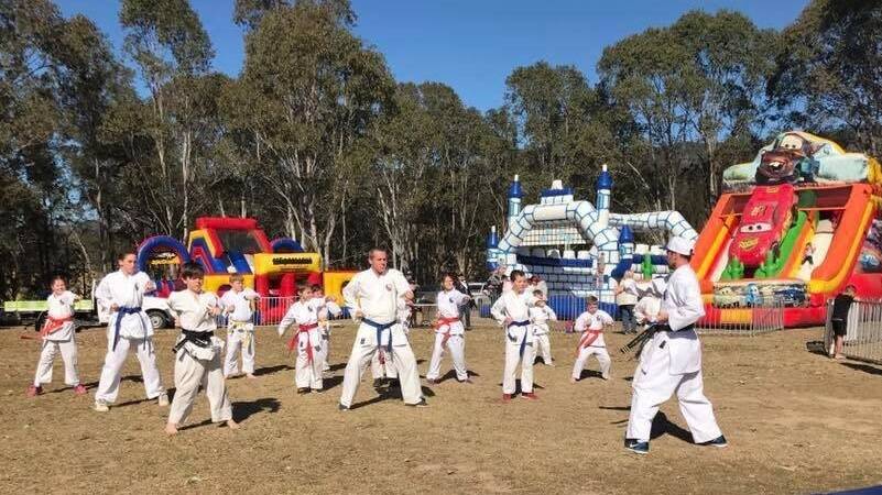 FUN DAY: A karate demonstration at last year's Millfield Community Fair. This year's event will once again feature karate and many other interesting demonstrations.