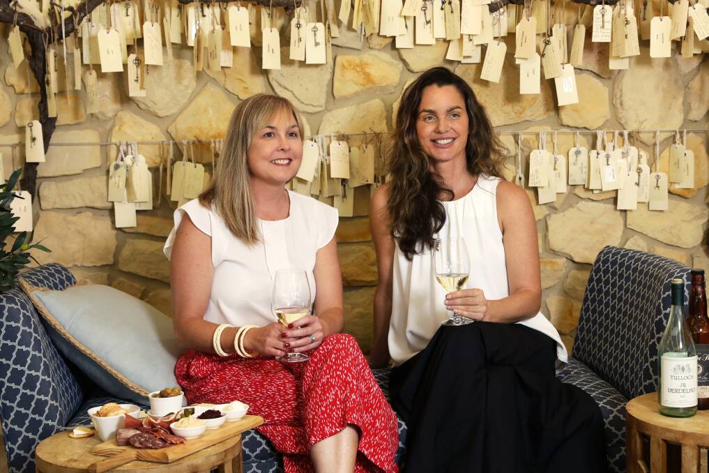 LEADERS: Hunter Valley Wine and Tourism Association's new president Christina Tulloch and CEO Jessica Sullivan. Picture: Elfes Images